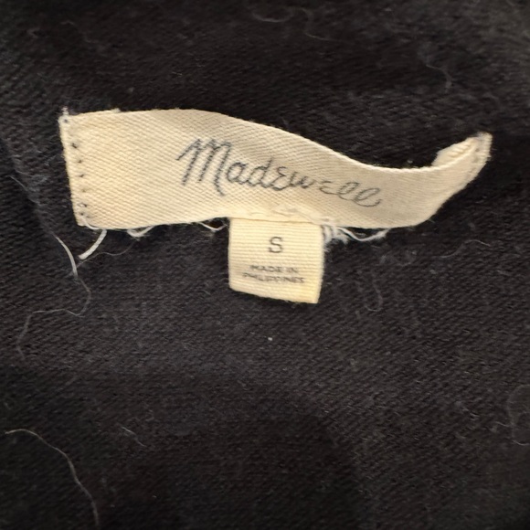 Madewell Black Short Sleeve Bodysuit Size Small - Picture 3 of 5